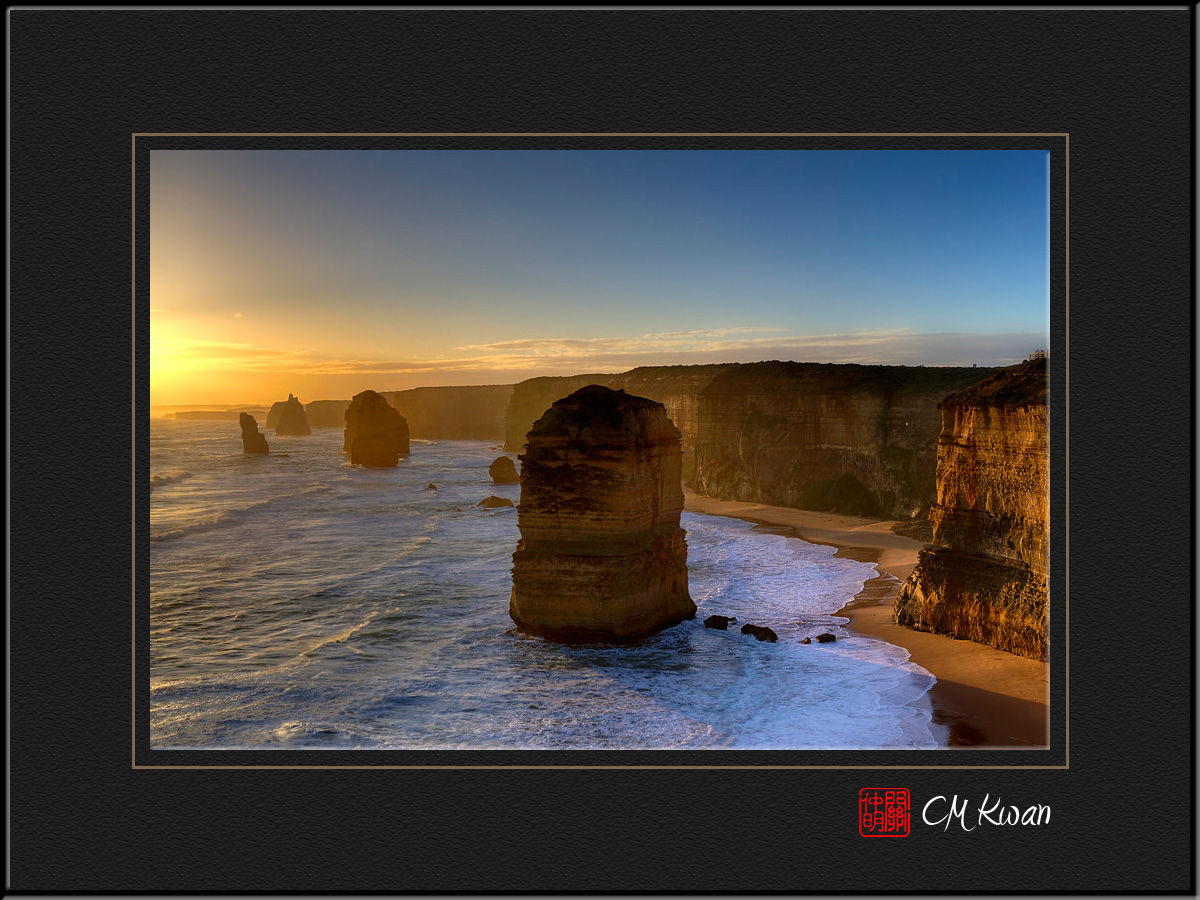 Sunset at 12 Apostles