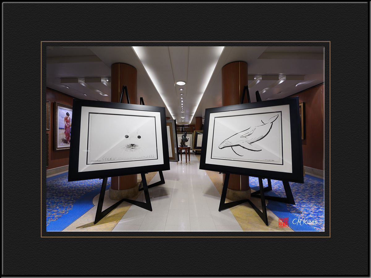 Art Gallery on the Cruise