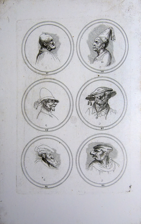 Grotesque heads