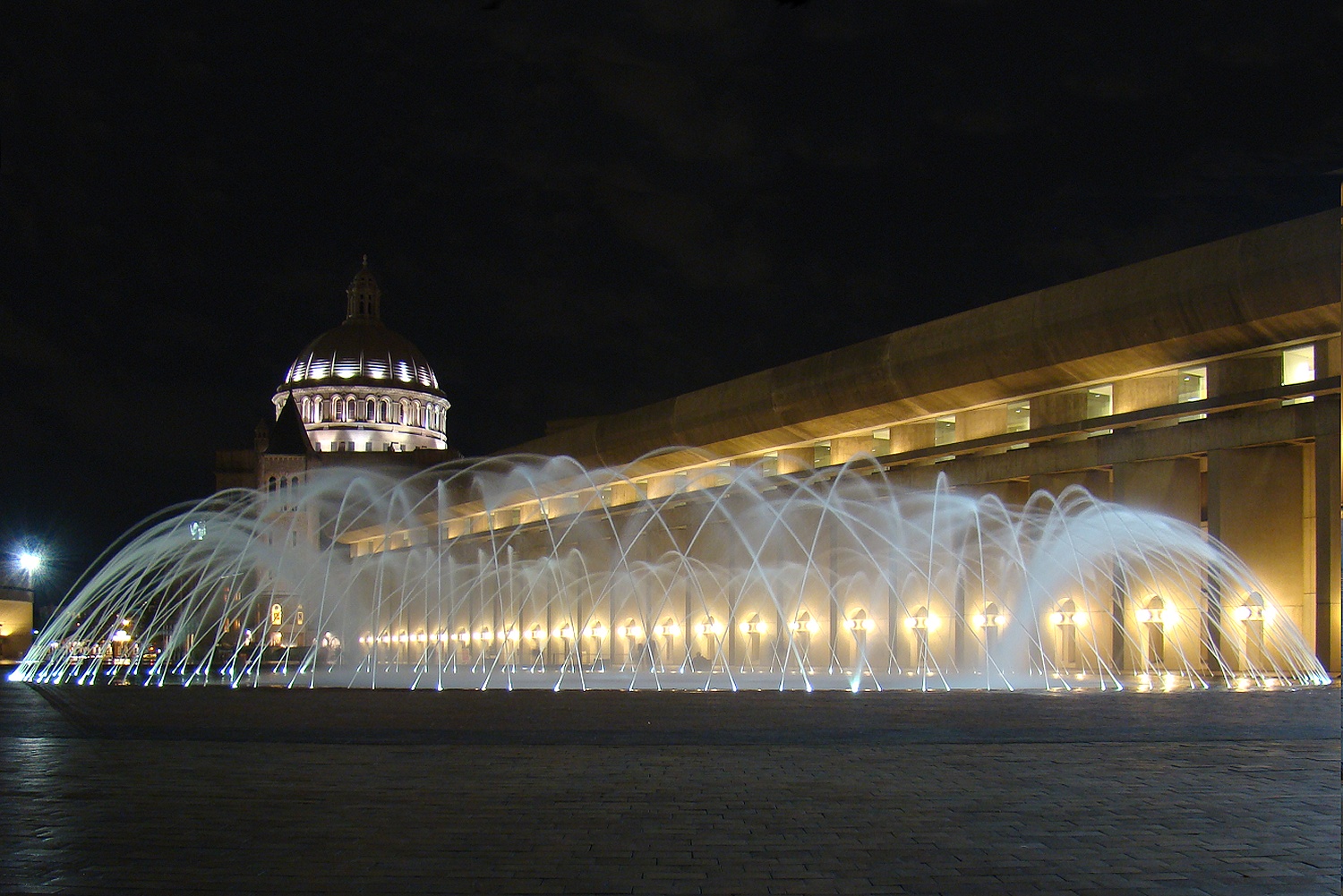 Fountain by Night