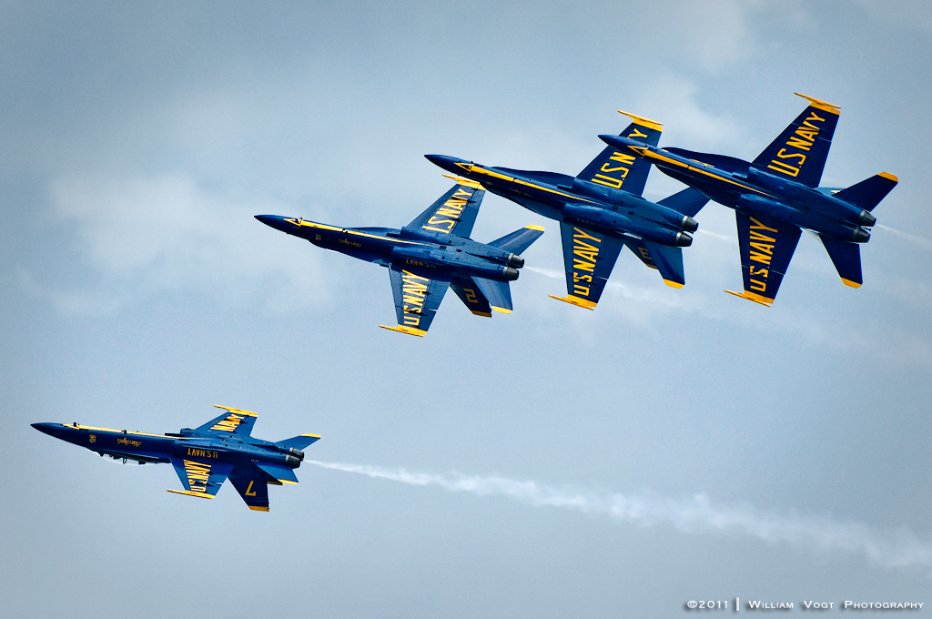 Blue Angels Diamond Tuck Under Break