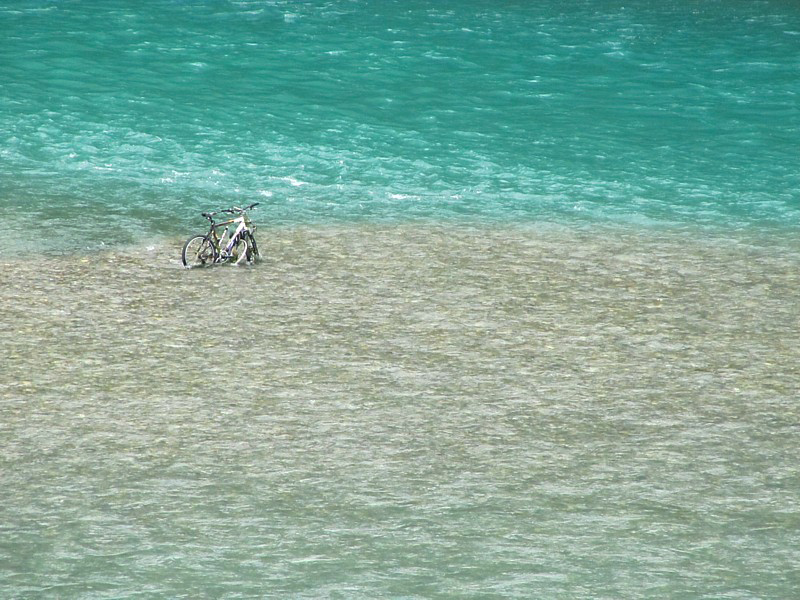 vélos noyés