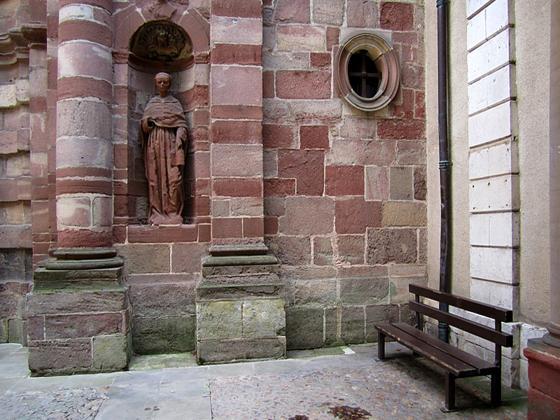 devant d'église, Rodez