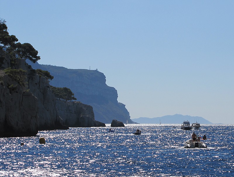 contrejour sur le Cap Canaille