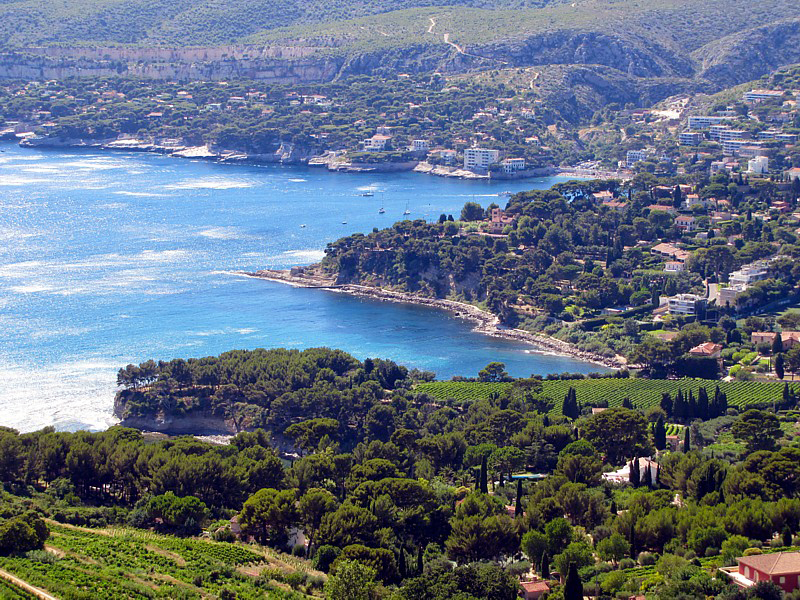 Cassis du col de la route des crtes