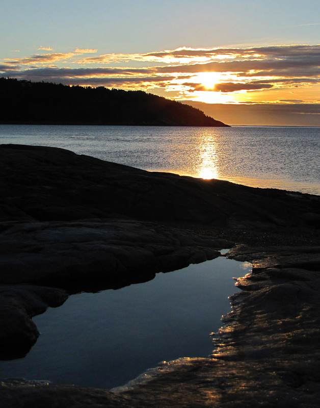 un matin  Tadoussac