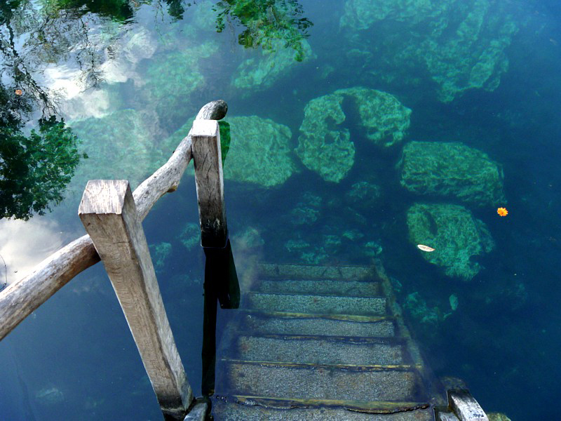 descente au cenote