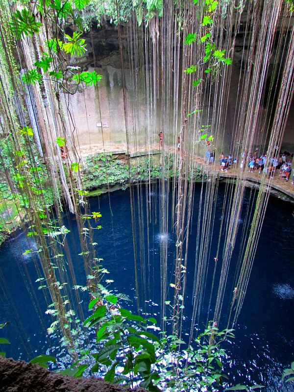 baignade au cenote