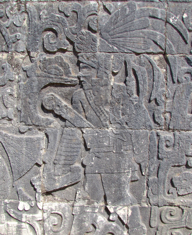 Bas-relief  Chichen Itza
