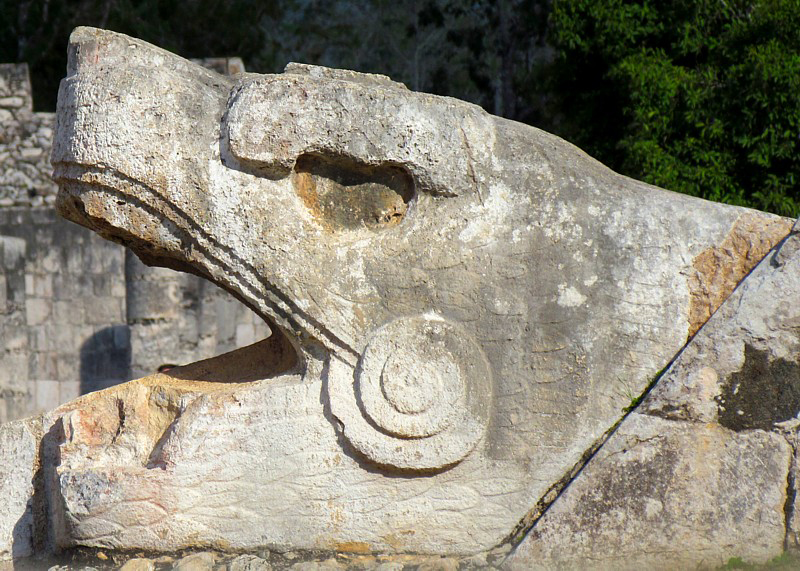 le serpent mythique de Chichen Itza