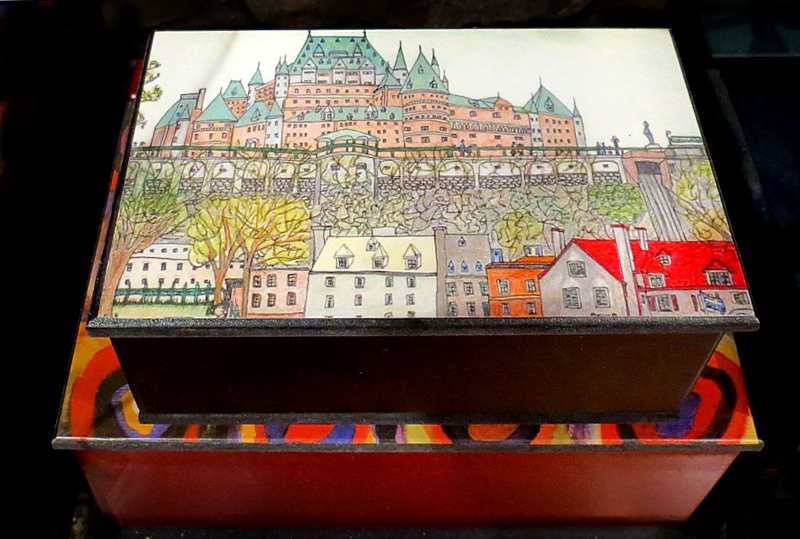 Le Château Frontenac en boite