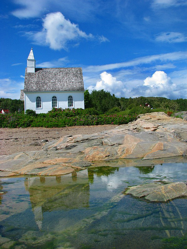 la petite glise de Port au Persil