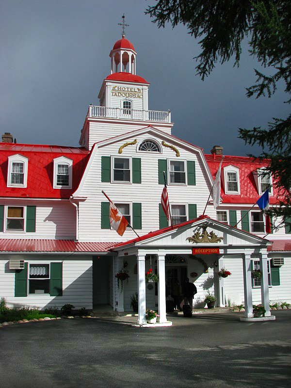 hotel Tadoussac, l'entre principale