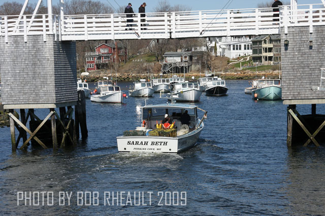 Perkins Cove - Ogunquit, ME - April 2009