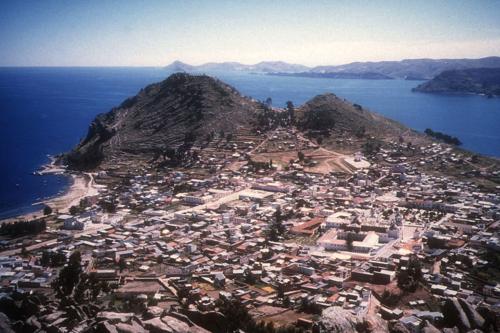 Overlooking Copacabana, Lake Titicaca