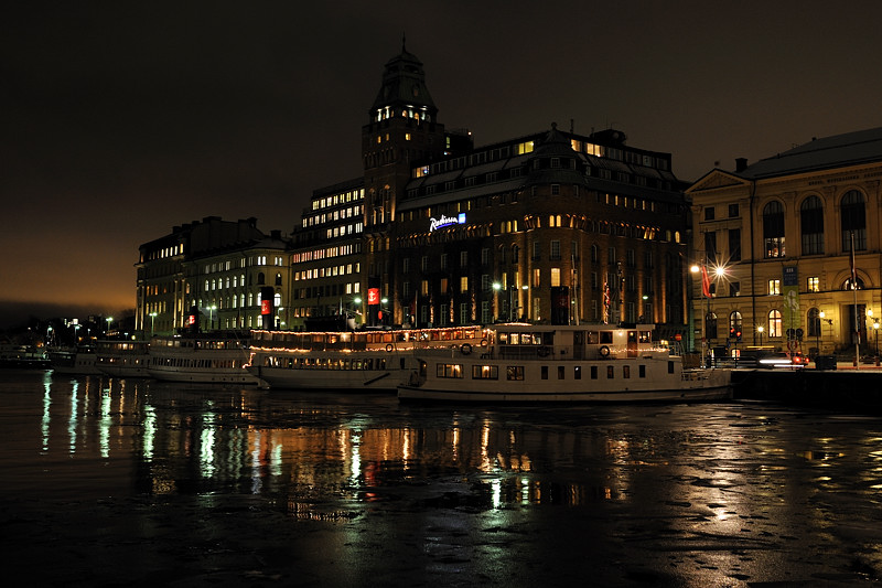 Nybroviken and Strand Hotel.