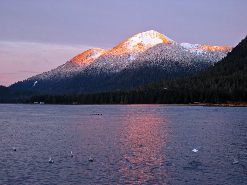 Dawn - Narrows and Bear Claw Mountain