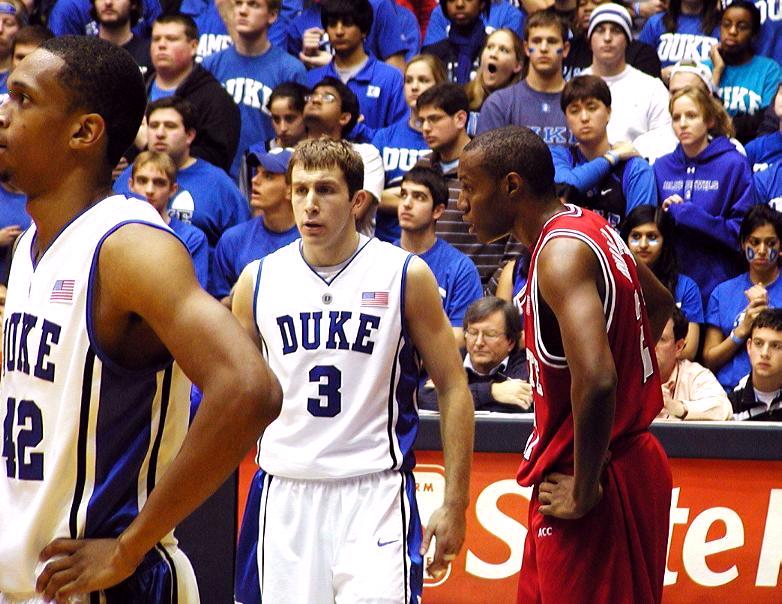 Greg Paulus (center)