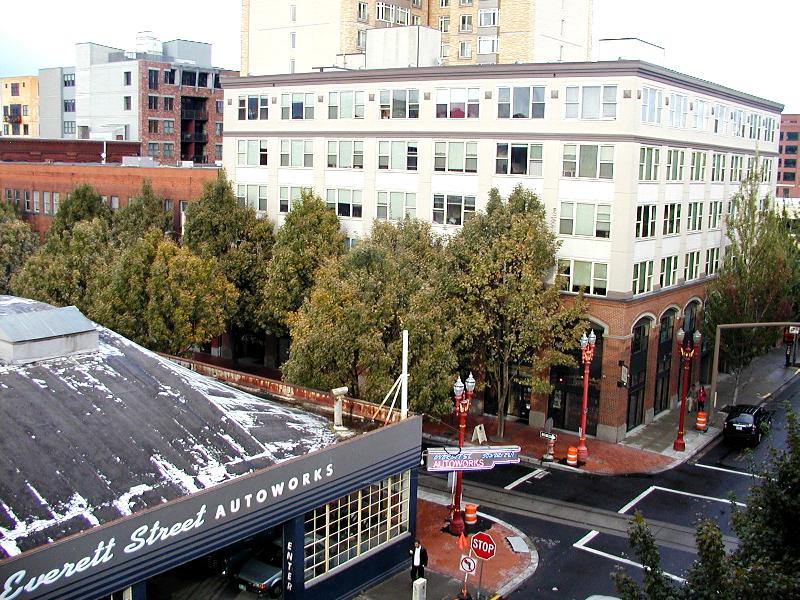 Day Scene on Everett Street