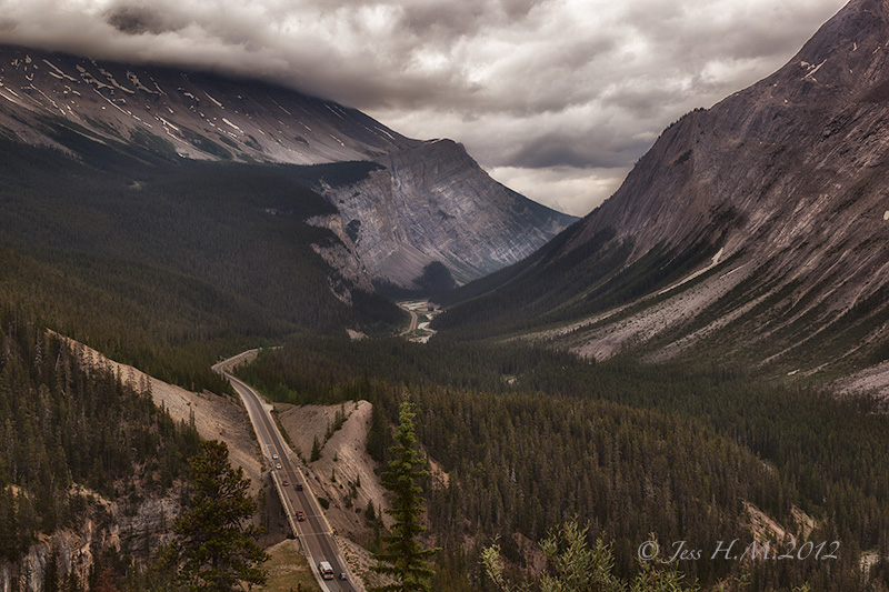 Road through the Mountains