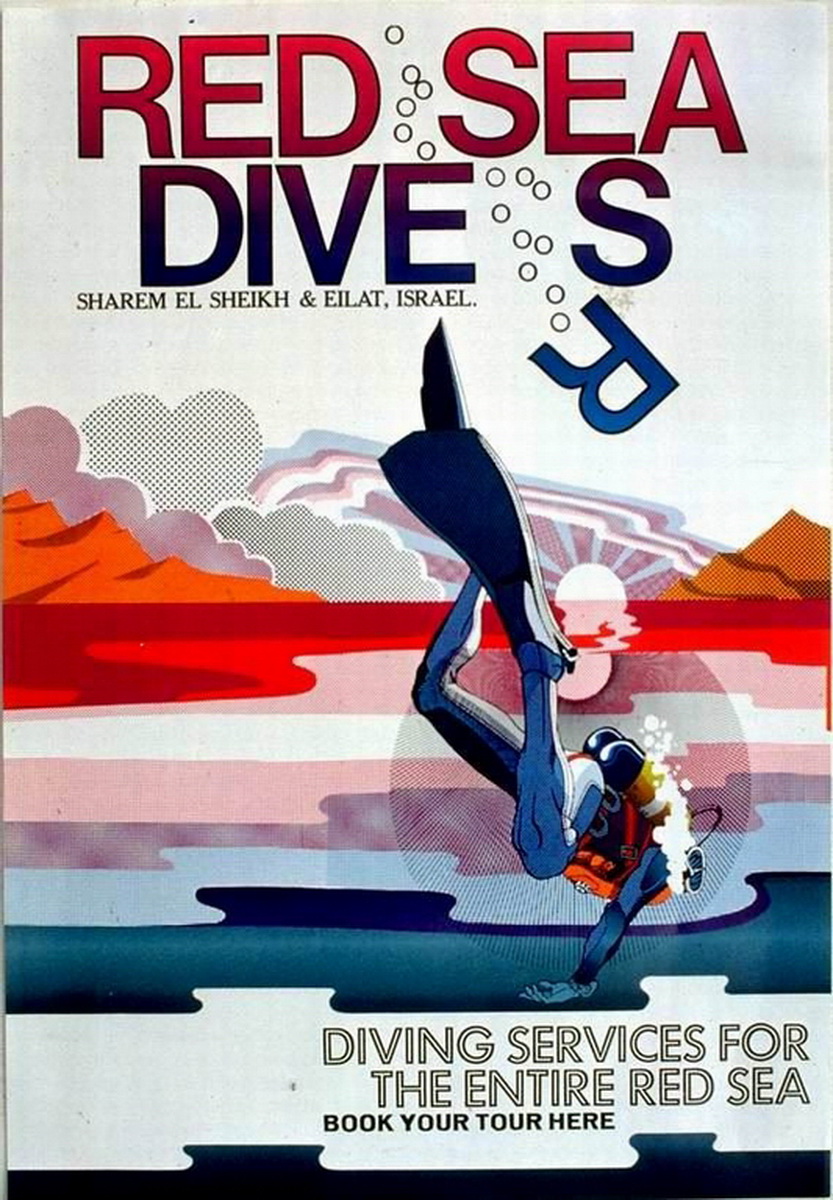 036 Red Sea Divers poster