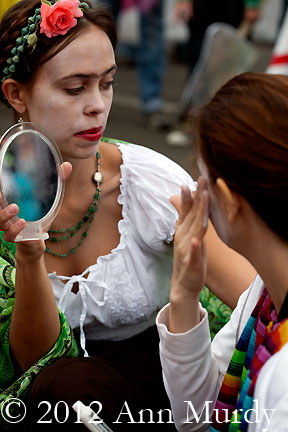 Applying Make Up