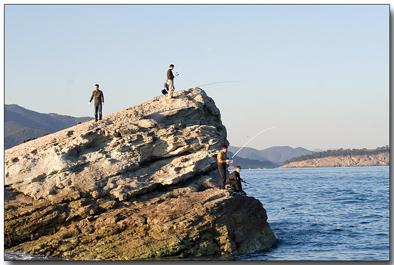 More rock fishing