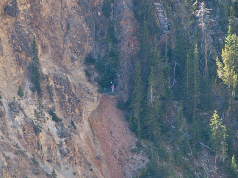 Grand View, Lower Falls, Yellowstone