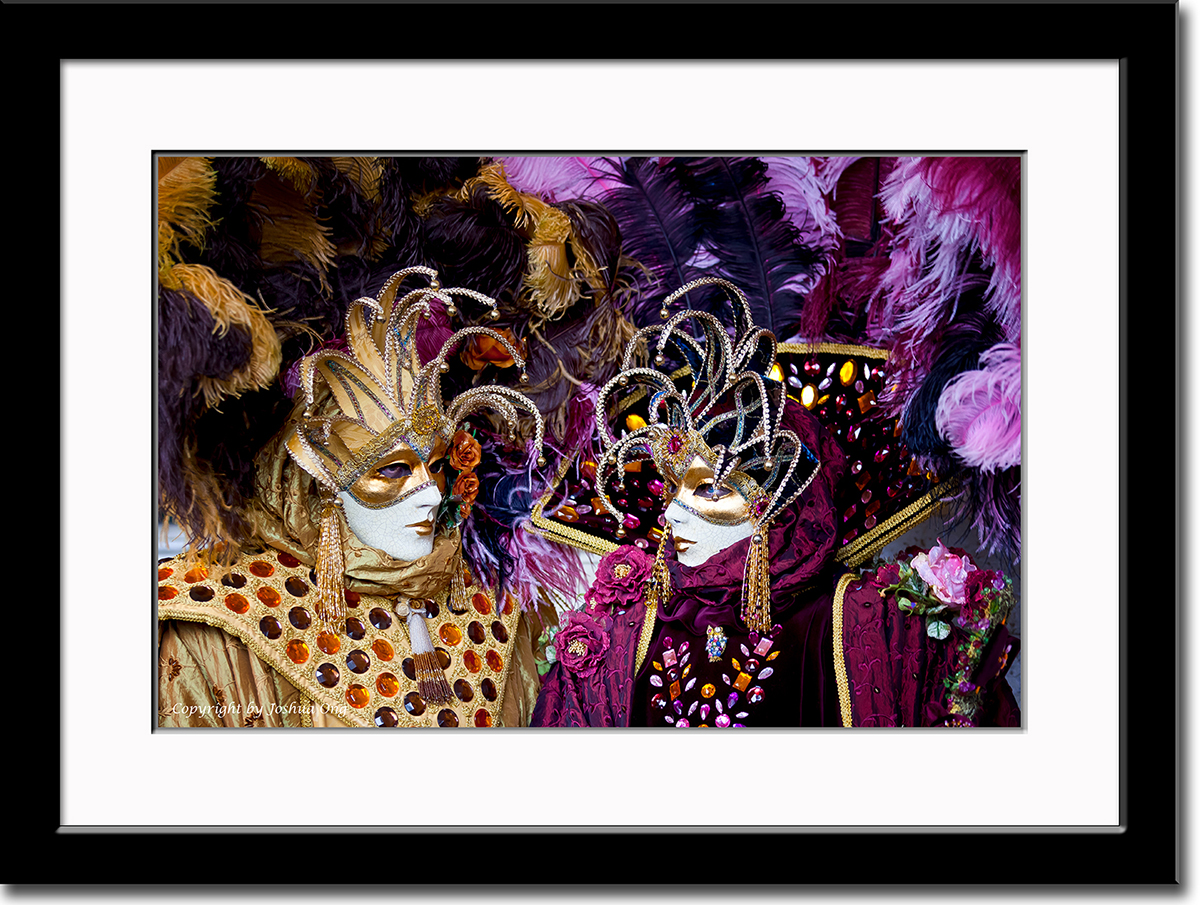 Two Colorful Masks