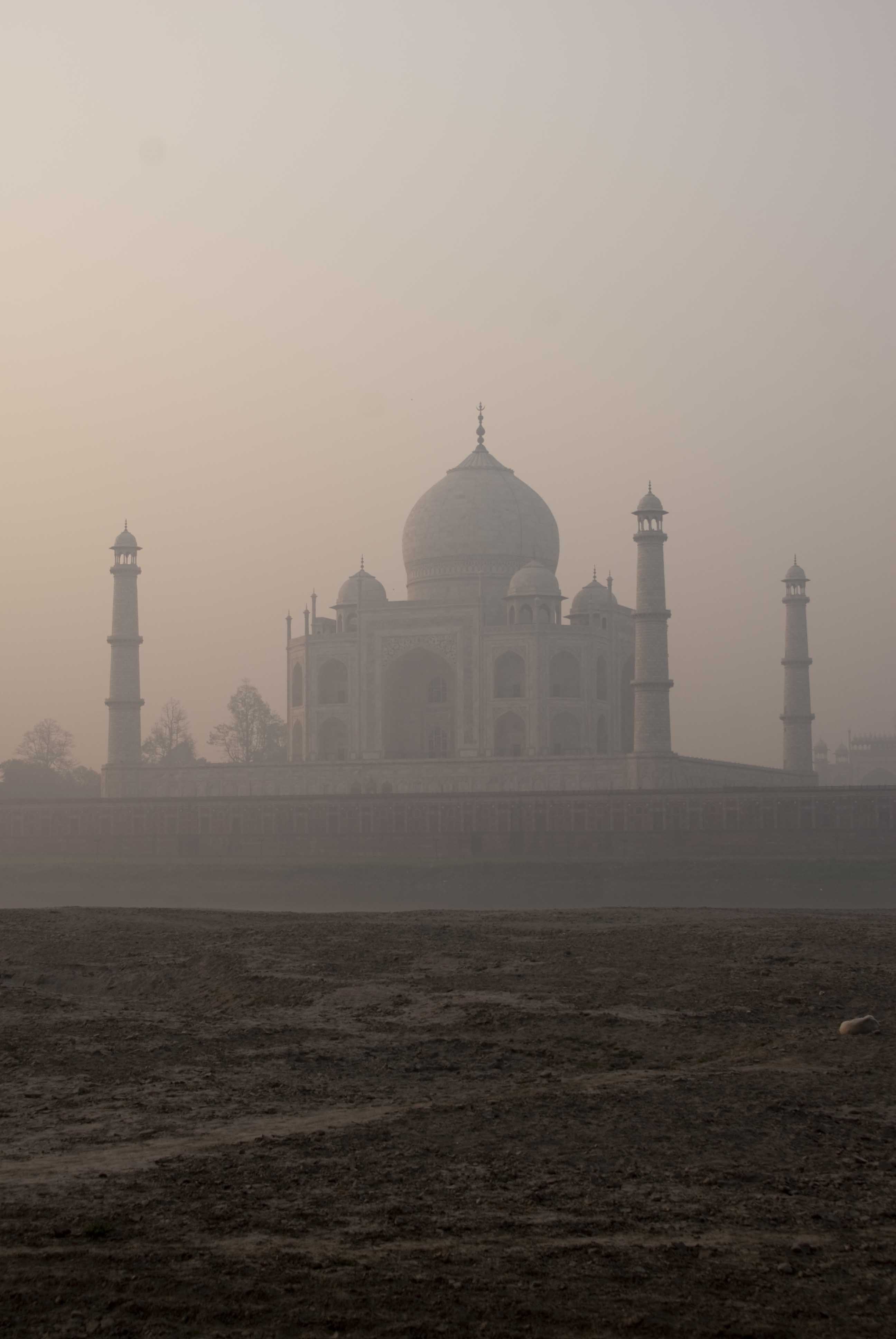 Taj Mahal at sunrise