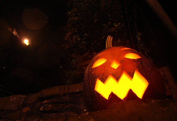 Halloween in Clovelly