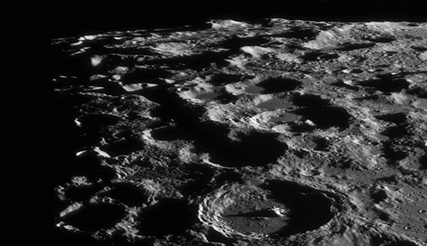 LCROSS Impact site - Cabeus, image: 14-Oct-06 04:40UT