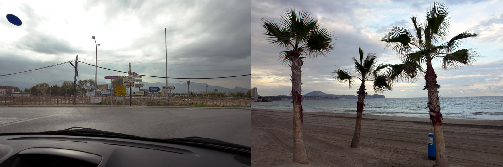 to the beach