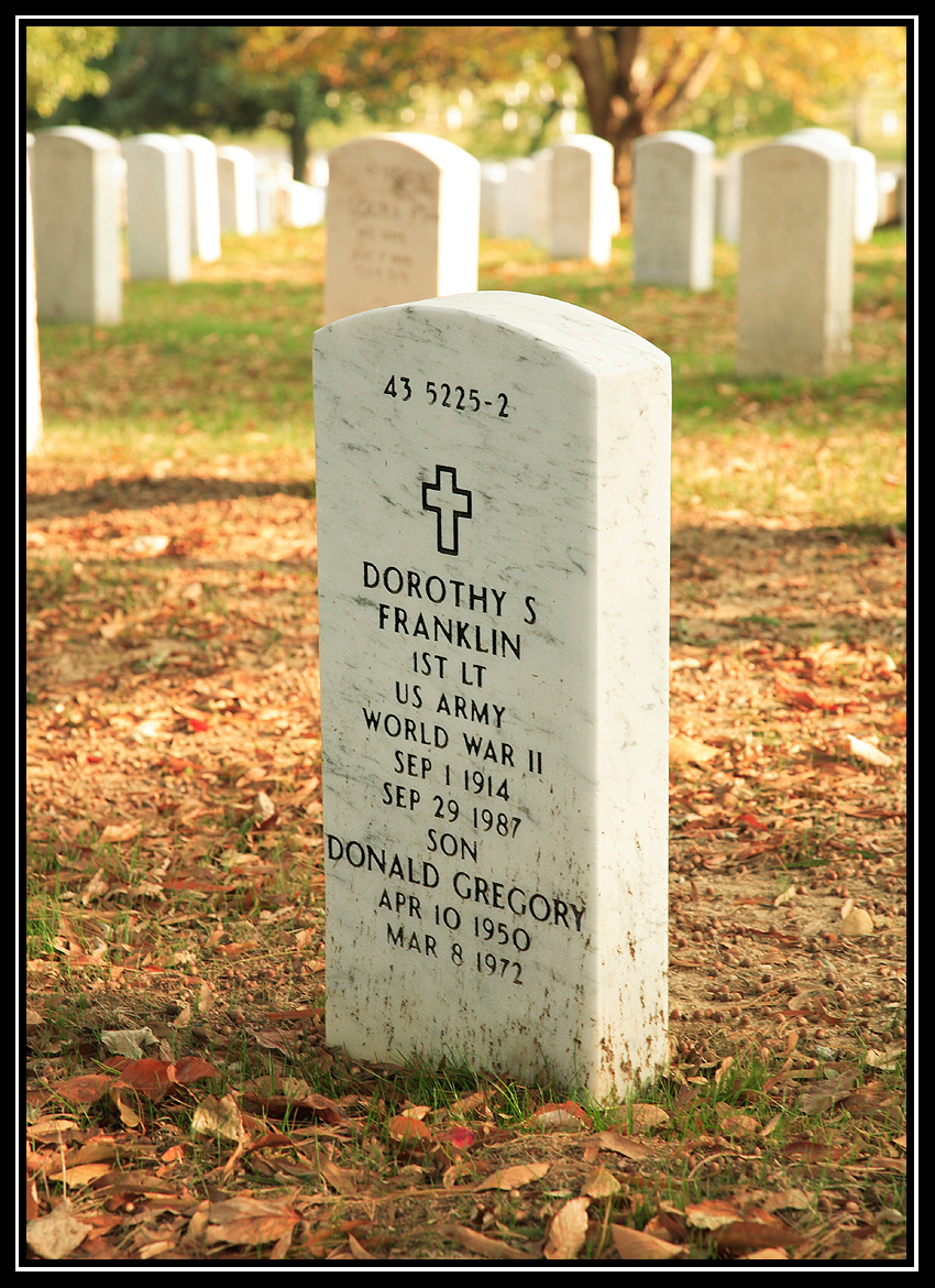 Dorothy S. Franklin; US Army WWII