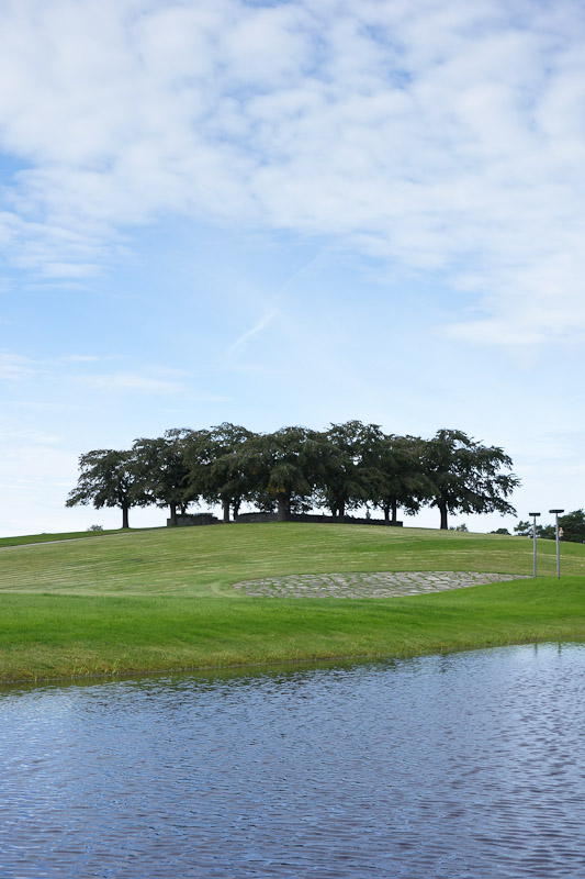 The Woodland cemetery