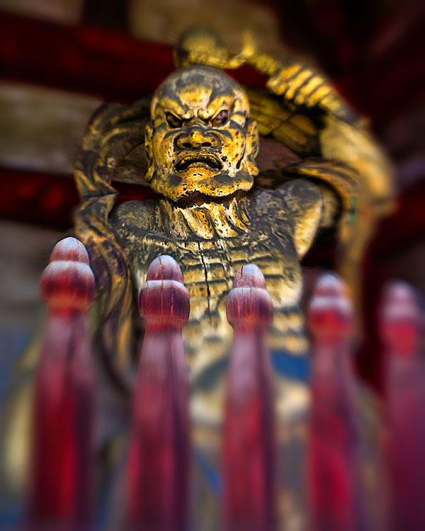 Kyoto temple guard