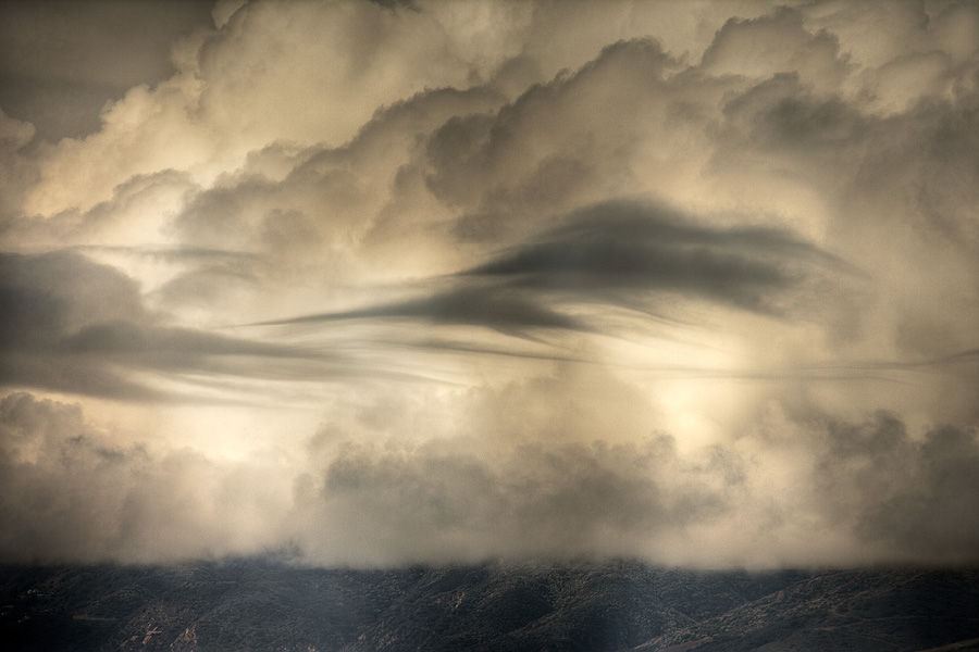 Santa Monica Mountains after winter storm