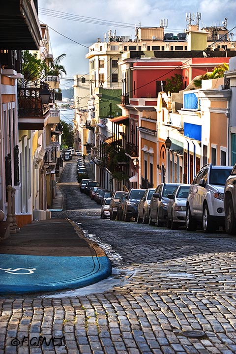 Old San Juan street