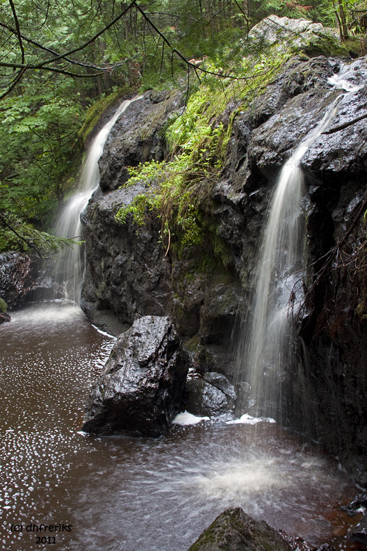 Now and Then Falls. Amnicon Falls State Park. WI