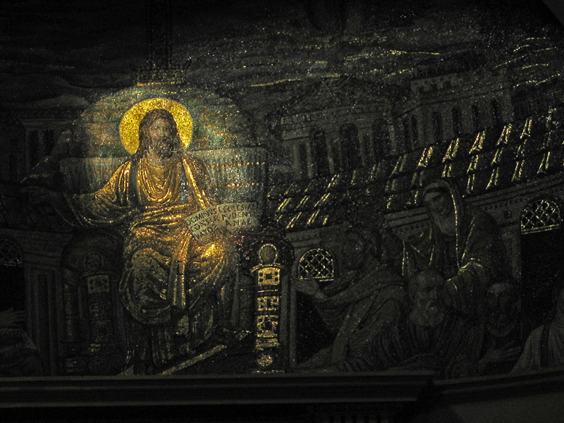 Mosaic in Santa Pudenziana, detail7253
