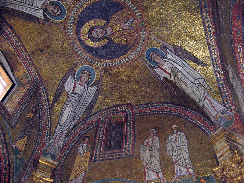 Ceiling of the San Zeno Chapel7286