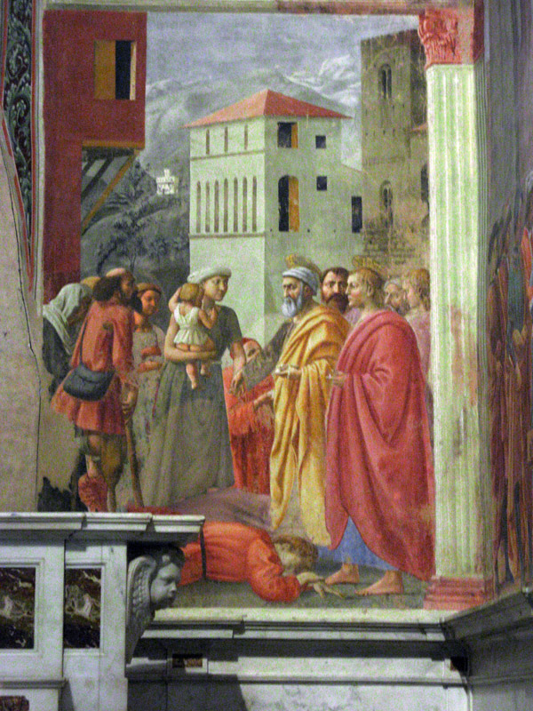 Giving almsMasaccio (1424-1428)8164