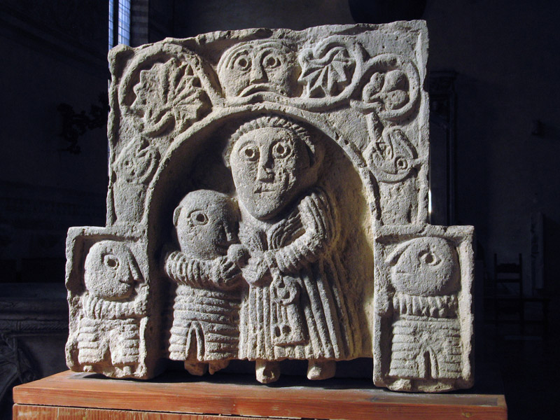 Stone sculpture from Lombardy8345