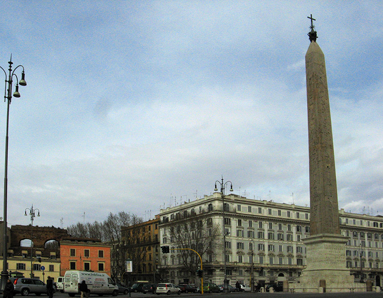 An Egyptian Obelisk on Piazza San Giovanni in Laterano9477