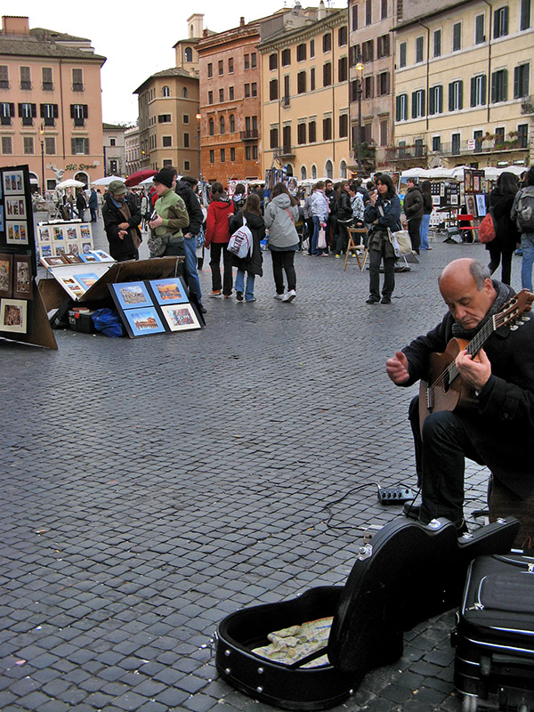 Art and Music on Piazza Navona9902