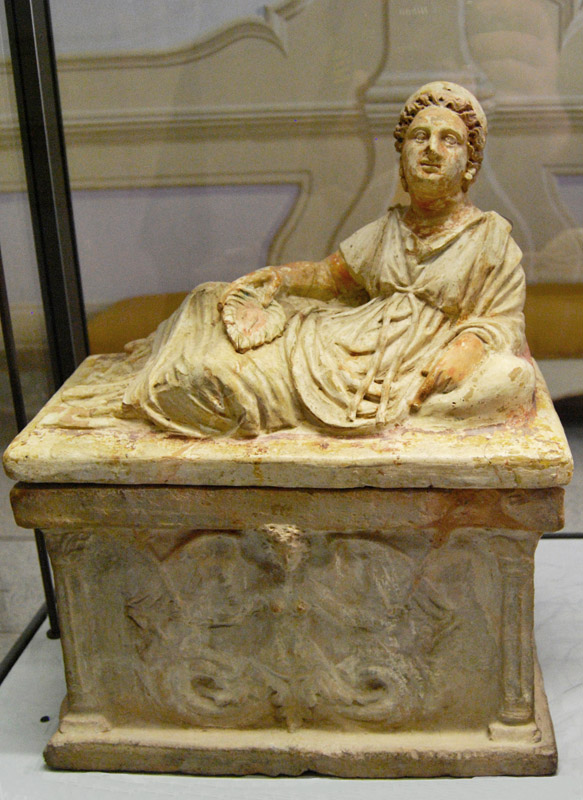 An Etruscan Funerary Casket4245