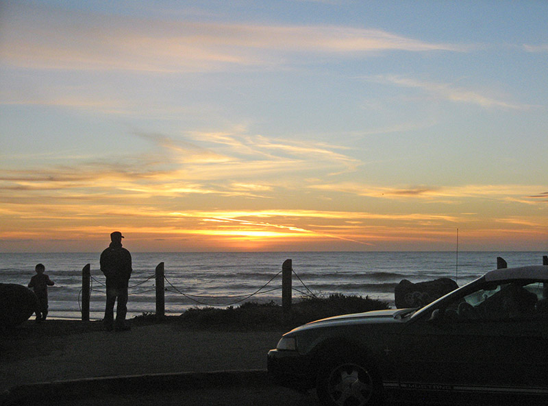 Ocean Beach at the foot of Sloat Boulevard4892