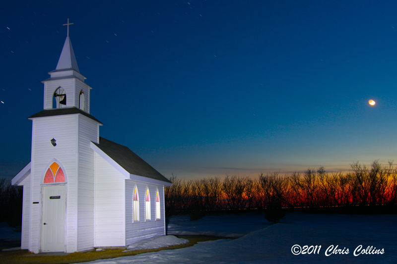 Church at Sunset