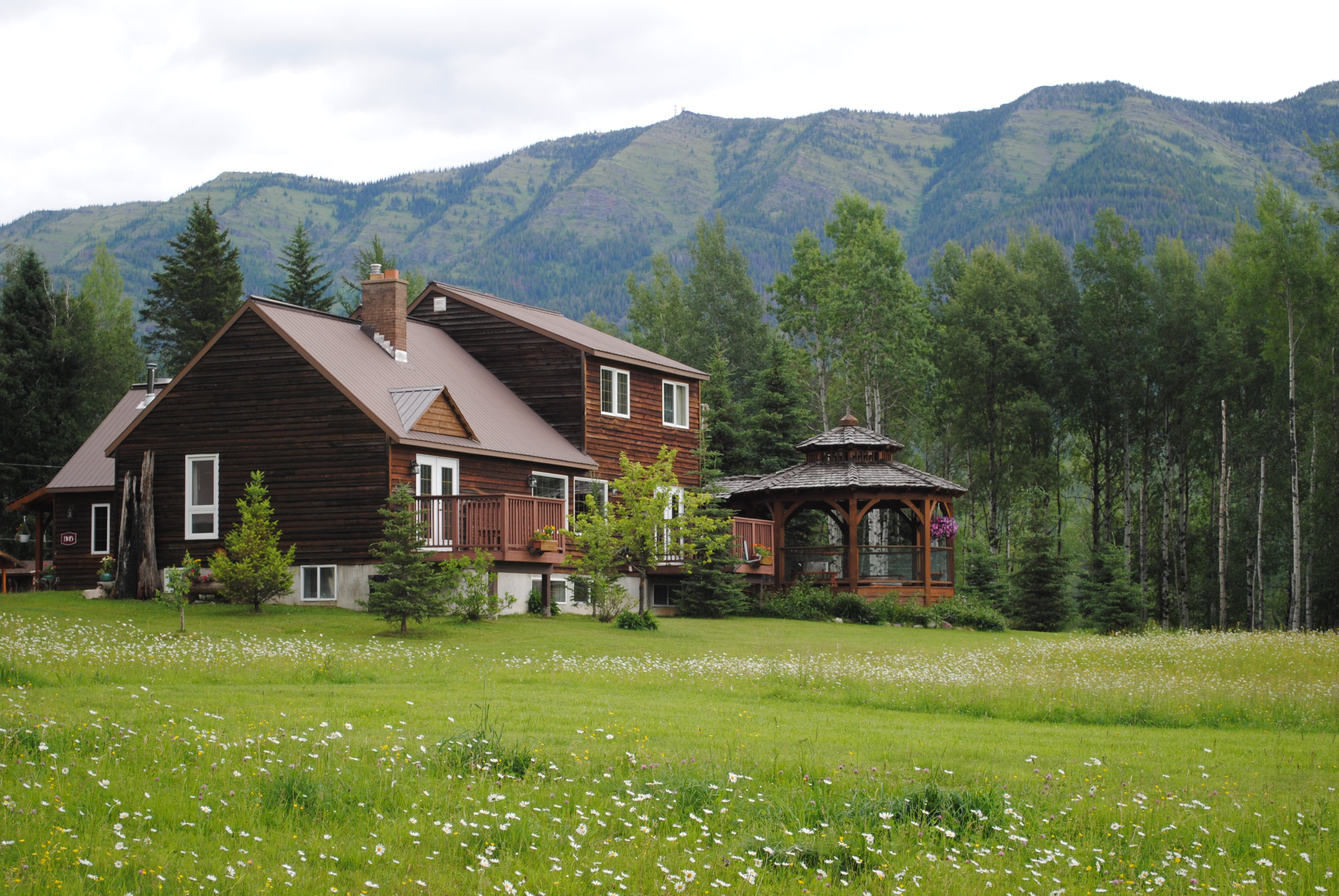 springtime at Birch Meadows Lodge