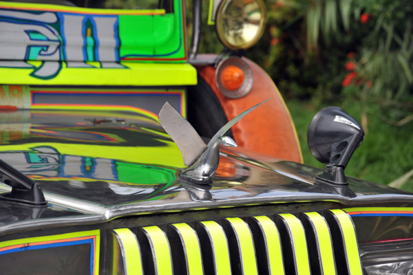 Detail of a jeepney in Laoag City